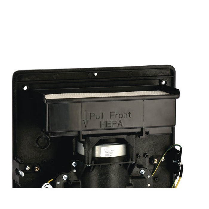 Willow Commercial 120V Automatic Hand Dryer, 3.93 x 11.25 x 12.63, Black