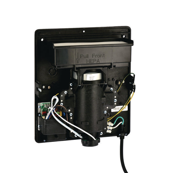 Willow Commercial 120V Automatic Hand Dryer, 3.93 x 11.25 x 12.63, Black