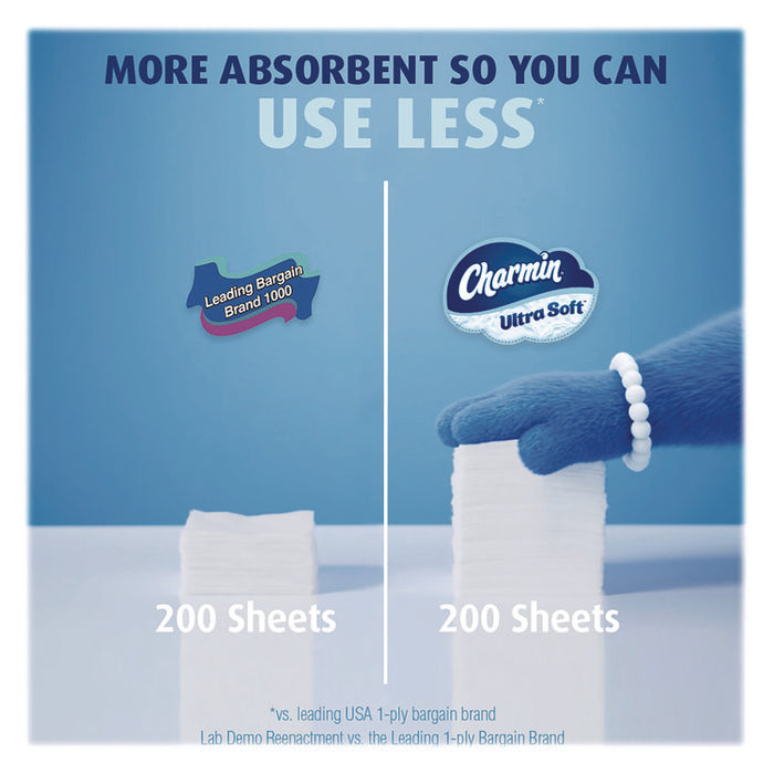 Ultra Soft Bathroom Tissue, Septic Safe, 2-Ply, White, 336 Sheets/Roll, 12 Rolls/Pack
