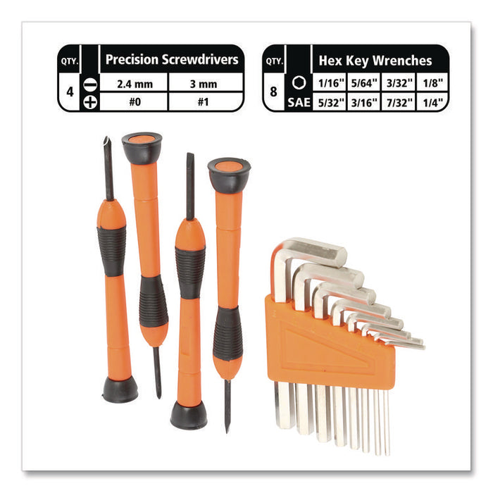 Homeowner's 39-Piece Tool Set, 12.38" x 3" x 7.25" Carry Case