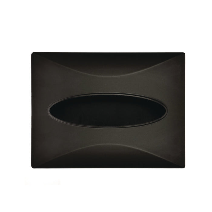 Interfold Table Top Dispenser Napkin Holder, 5.9 x 8 x 6.5, Black