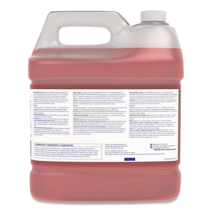 Breakdown Extra Concentrated Odor Eliminator, Fresh, 6 qt Bottle, 2/Carton
