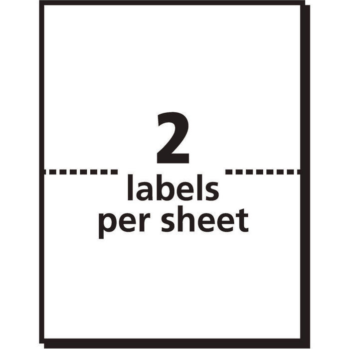 Shipping Labels with TrueBlock Technology, Inkjet/Laser Printers, 4 x 3, White, 2/Sheet, 20 Sheets/Pack