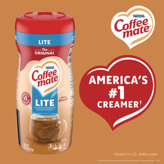 Powdered Creamer, Original Lite, 11 oz Canister