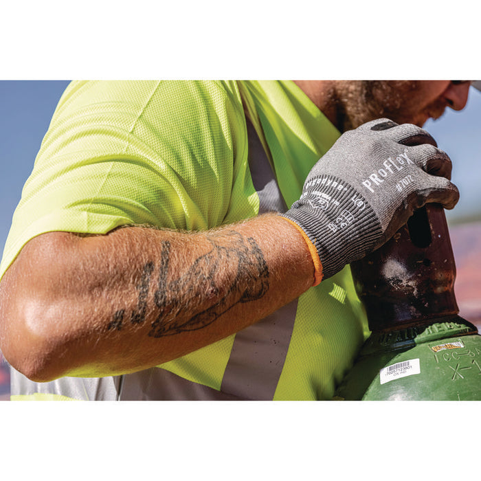 GloWear 8289-ECO Class 2 Recycled Hi-Vis T-Shirt, Large, Lime