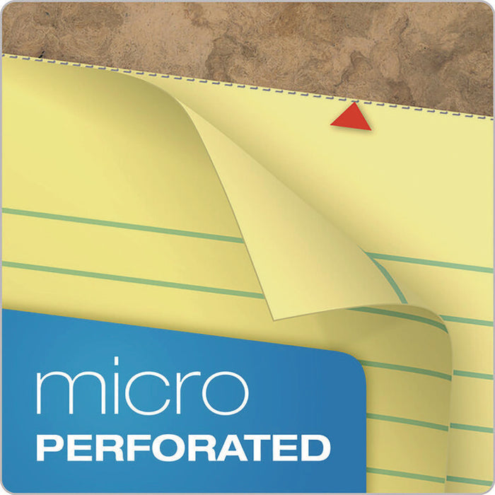 Second Nature Recycled Ruled Pads, Narrow Rule, (50) Canary Yellow 5 x 8 Sheets, Dozen