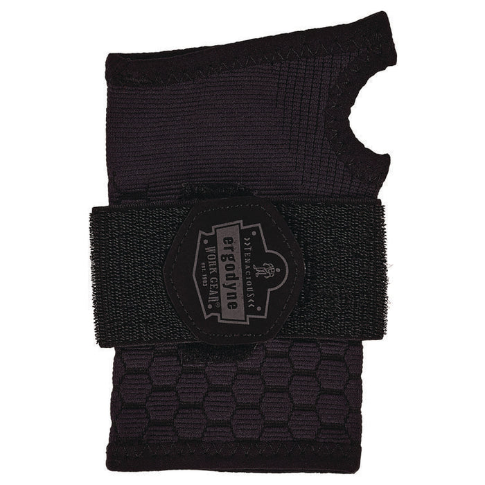 ProFlex 680 Wrist Support Sleeve with Single Strap, Small, Fits Left Hand/Right Hand, Black