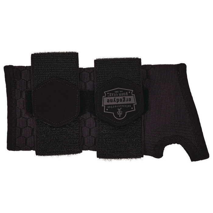 ProFlex 685 Wrist Support Sleeve with Double Strap, Medium, Fits Left Hand/Right Hand, Black