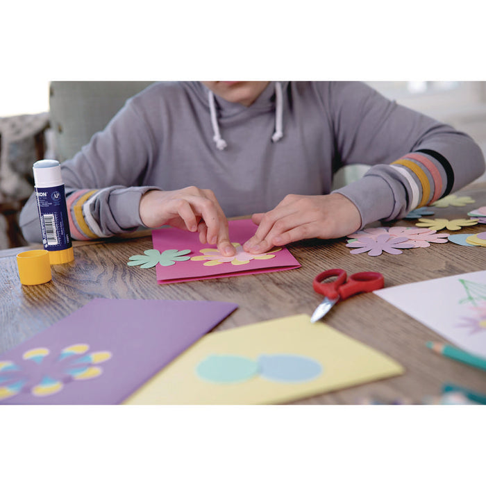 Array Card Stock, 65 lb Cover Weight, 8.5 x 11, Assorted Lively Colors, 250/Pack