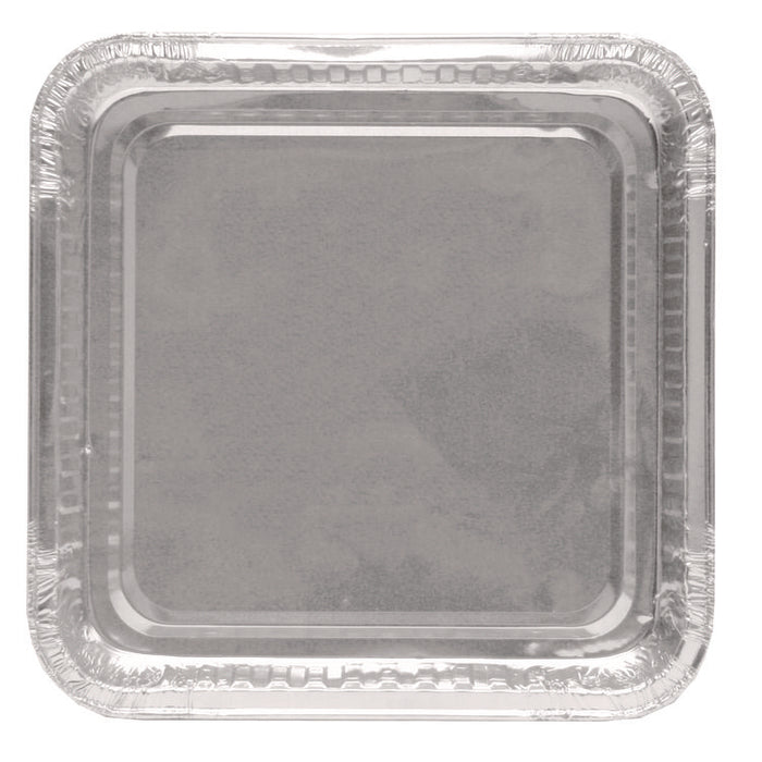 8" Square Cake Pan, 7.88 x 7.88 x 1.31, Silver, Aluminum, 500/Carton