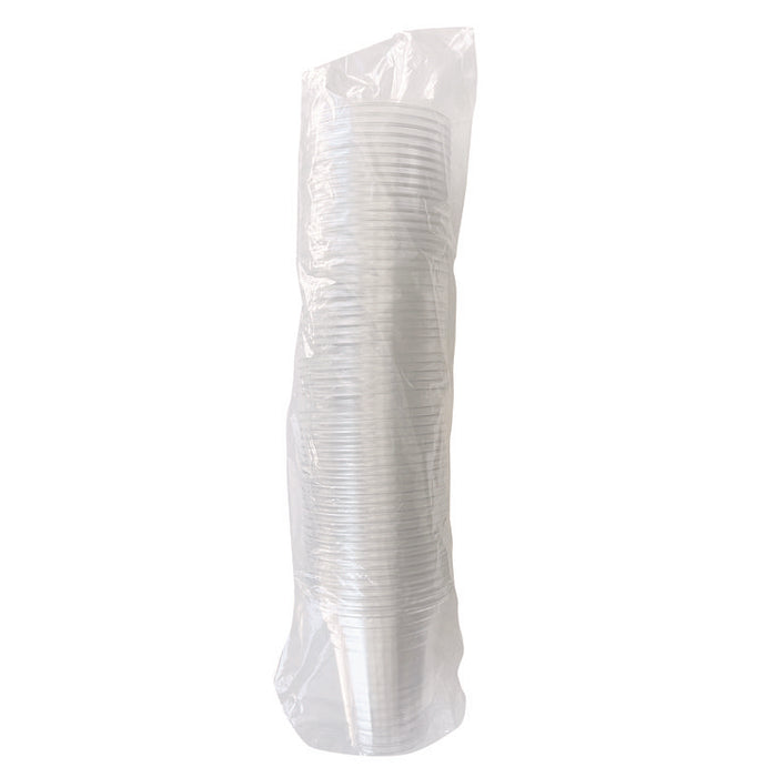 Clear Plastic PET Cups, 14 oz, 50/Pack