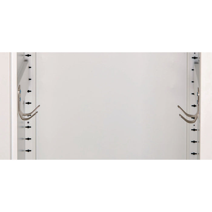 Steel Storage Locker, 1 Compartment, 15 x 15 x 24, Black