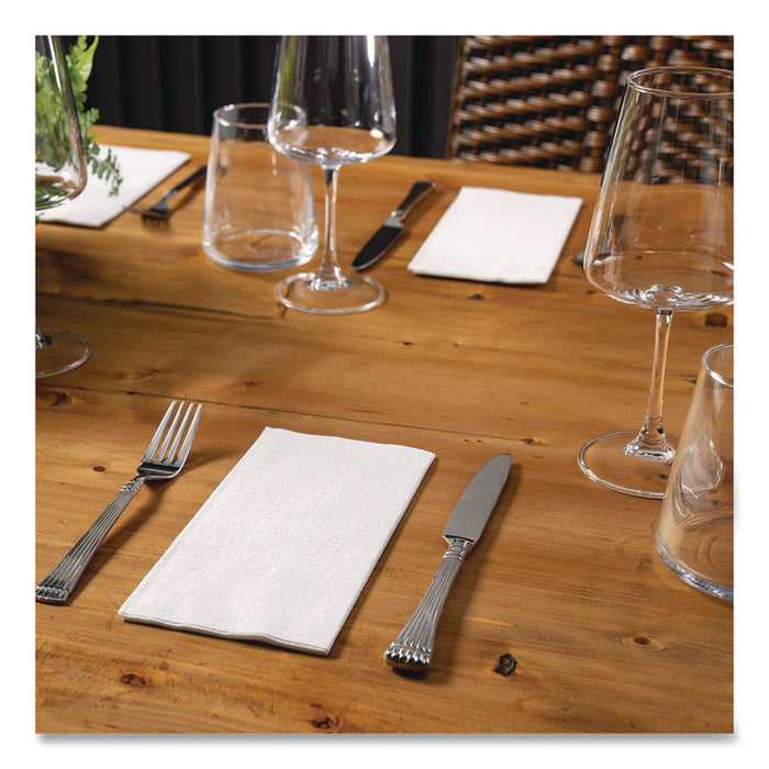 Dinner Napkins, 2-Ply, 16 x 16, White, 1,000/Carton