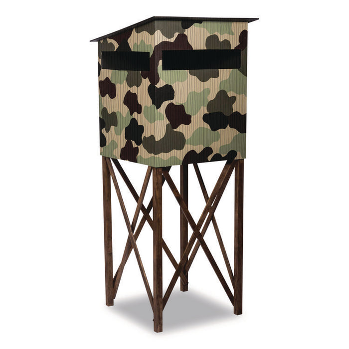 Camouflage Spray Paint, Flat Black, 12 oz Aerosol Can