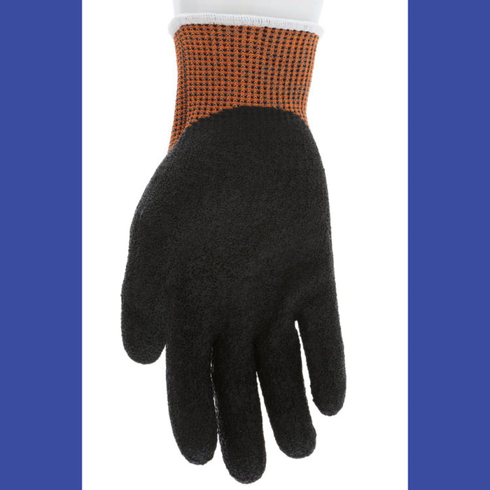 Cut Pro 92743LT Gloves, 10" Long, Large, Black/Orange, 12 Pairs