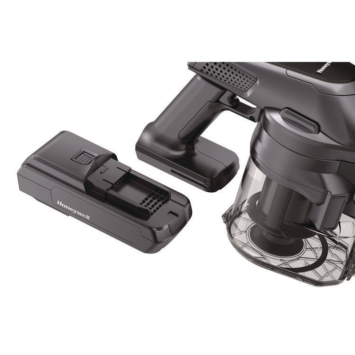 Aeromax Pro VC16 Cordless Vacuum, 8.5" Cleaning Path, Dark Silver