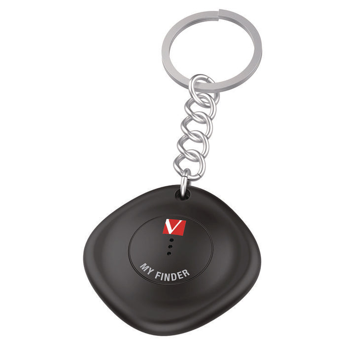 My Finder Bluetooth Tracker for Apple iOS, Black/White, 2/Pack