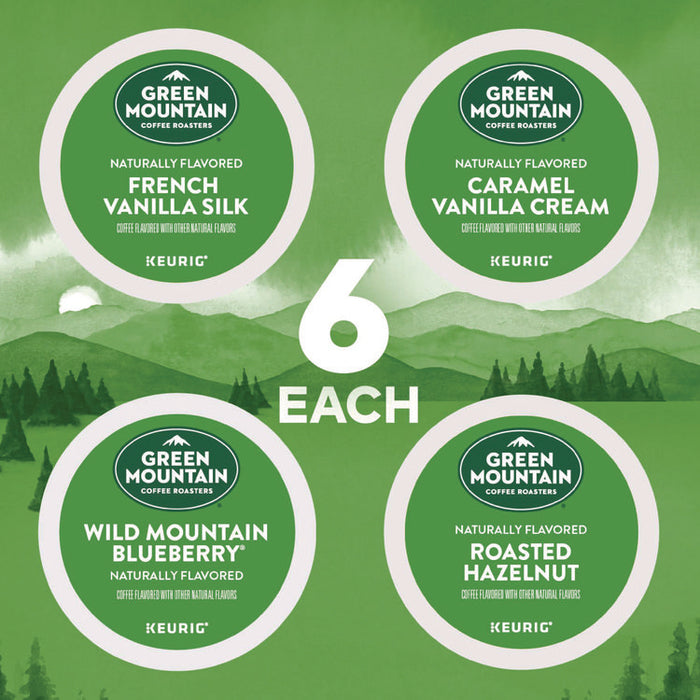 Flavored Variety Coffee K-Cups, Assorted Flavors, 96/Carton