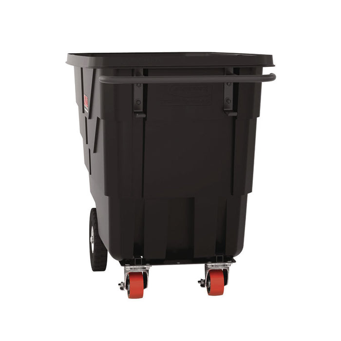 0.5 cu yd Light Duty Tilt Truck, 850 lb Capacity, Black