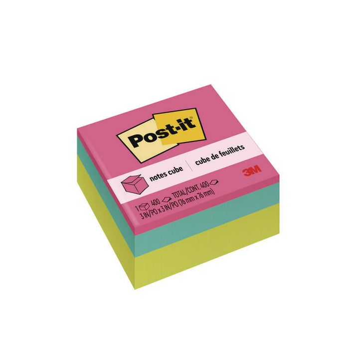 Original Cubes, 3" x 3", Pastels Collection, 400 Sheets/Cube