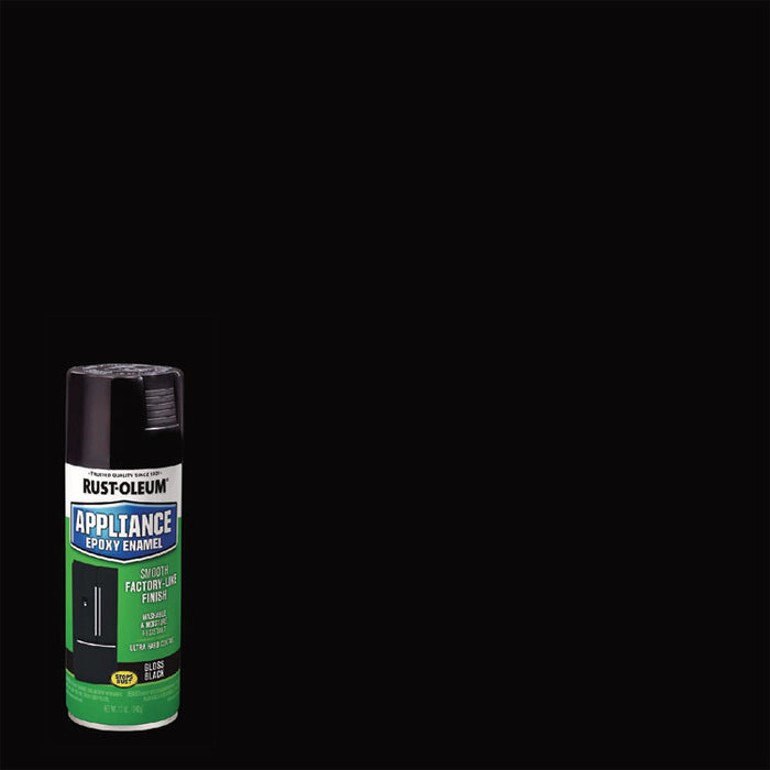 Specialty Appliance Epoxy Spray Paint, Gloss Black, 12 oz Aerosol Can