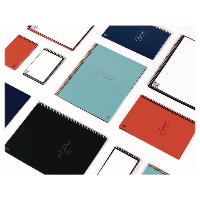 Core Smart Notebook, Medium/College Rule, Infinity Black Cover, (18) 8.8 x 6 Sheets