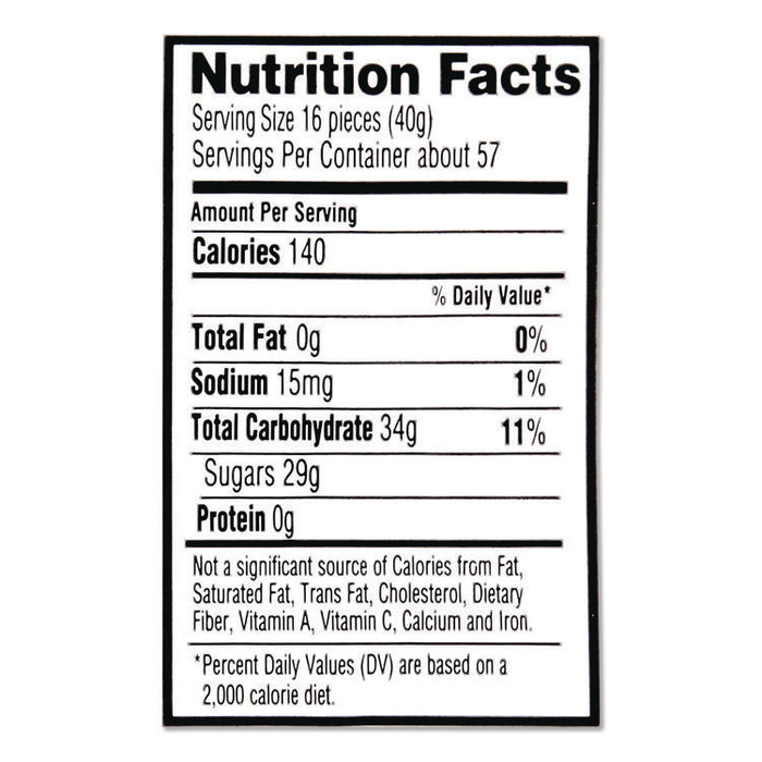 Variety Bag, Assorted Sour, 5 lb Bag