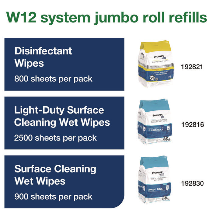 Stainless Steel Wet Wipe Stand, 15 x 15 x 37.25, Stainless Steel