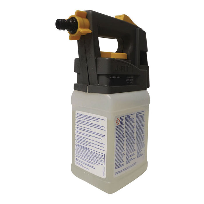 J-FILL Portable Dispensing System, 2.5 L, 8 x 4.5 x 6, Gray