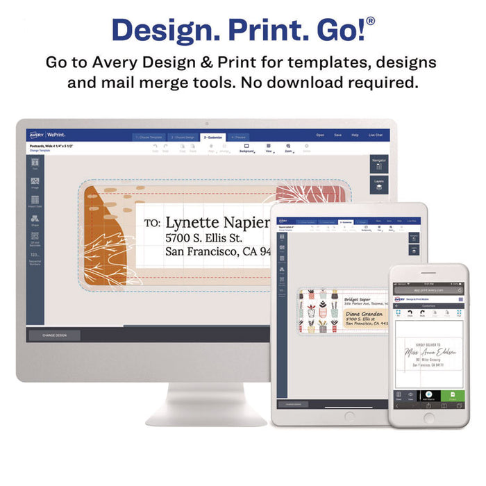 Dot Matrix Printer Mailing Labels, Pin-Fed Printers, 0.94 x 3.5, White, 5,000/Box