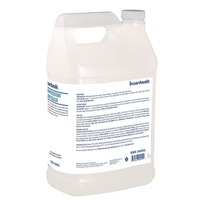 Stain Resistant Floor Sealer, 1 gal Bottle, 4/Carton