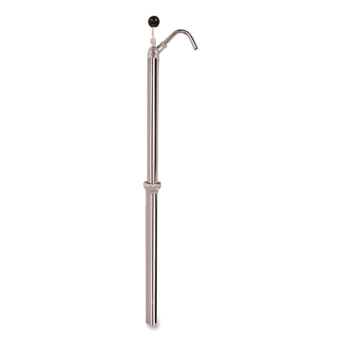 Bottle Pump, 22 oz Output, Steel, 42.5" Tall, Chrome, 6/Carton