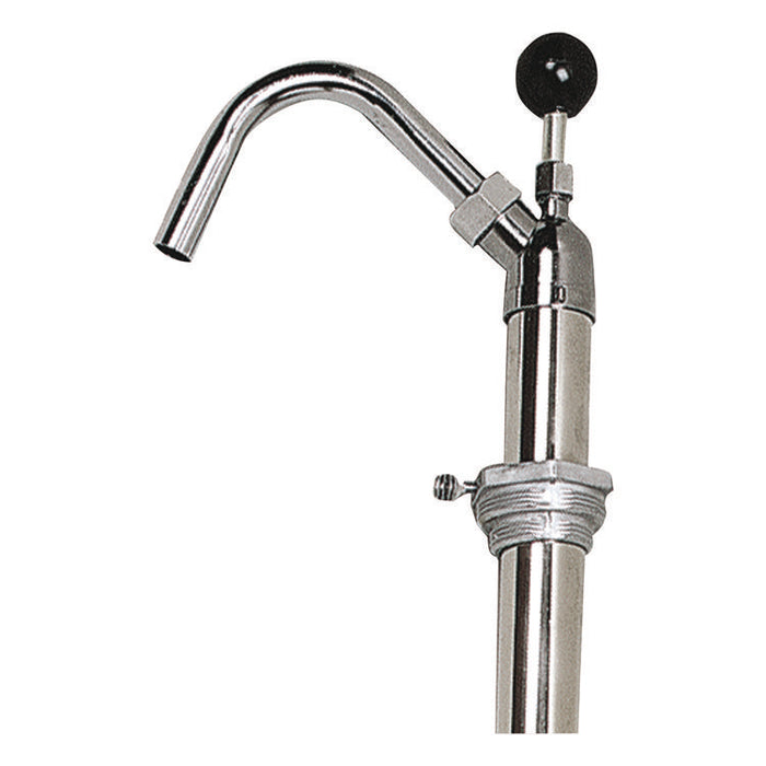Bottle Pump, 22 oz Output, Steel, 42.5" Tall, Chrome, 6/Carton