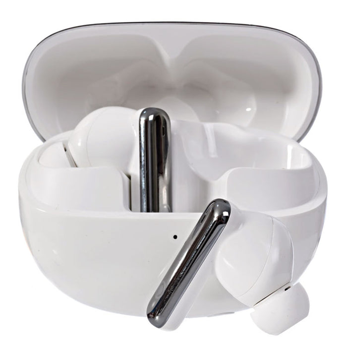 Blunote Earbuds, Silver/White