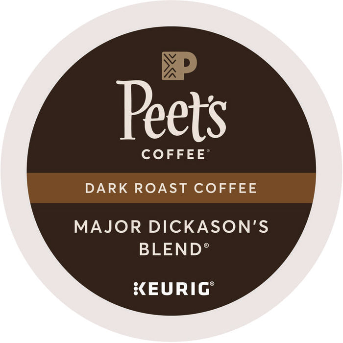 Major Dickason's Blend K-Cups, Regular, 88/Carton