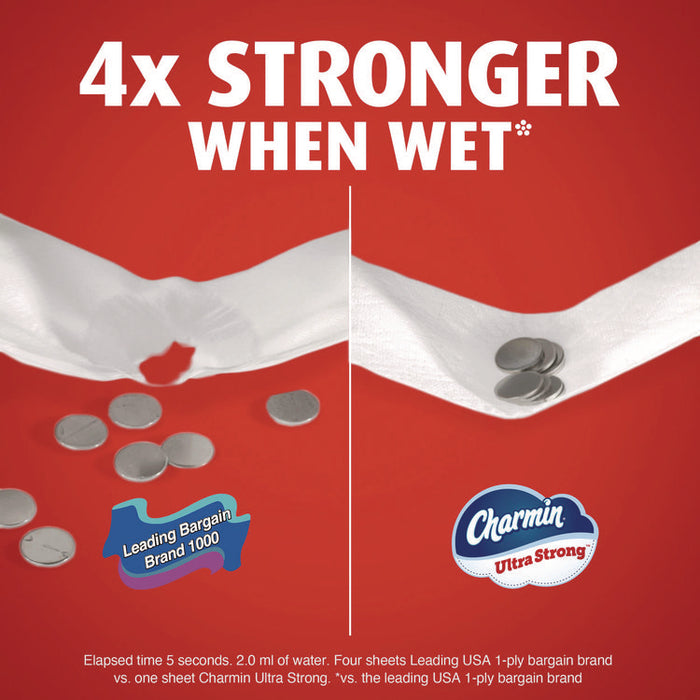 Ultra Strong Bathroom Tissue, Septic Safe, 2-Ply, White, 330 Sheets/Roll, 6 Rolls/Pack, 3 Packs/Carton