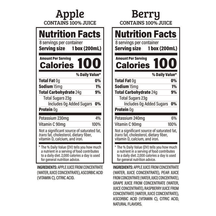 Juice Box Variety Pack, Assorted Flavors, 6.75 oz. Box, 32/Carton