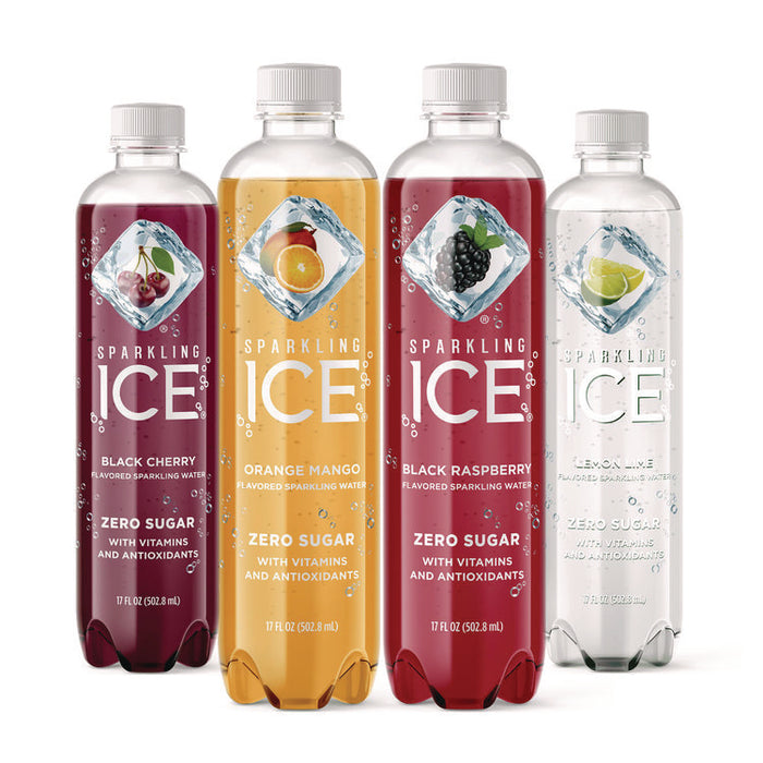 Fruit Frenzy Variety Pack, Assorted Flavors, 17 oz Bottle 24/Carton