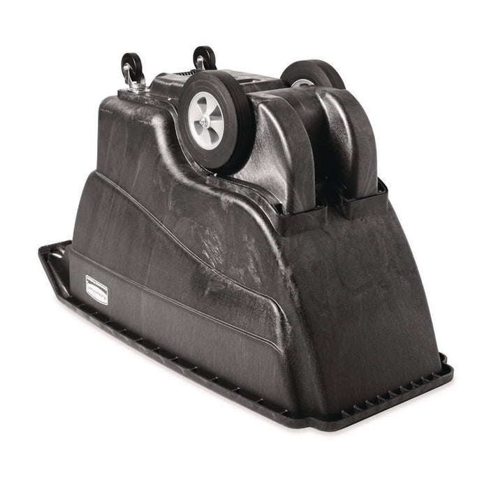 0.75 cu yd Structural Foam Tilt Truck, Standard Duty, 1,000 lb Capacity, Black