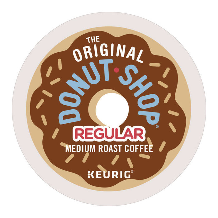 Donut Shop Coffee K-Cups, Regular, 24/Box