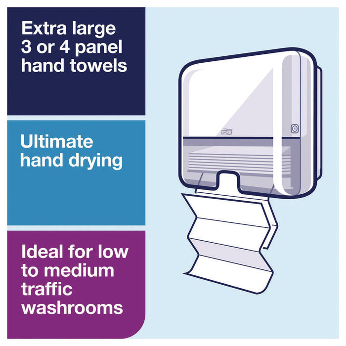 Xpress Mini Multifold Hand Towel Dispenser H2, 11.9 x 4 x 11.6, White