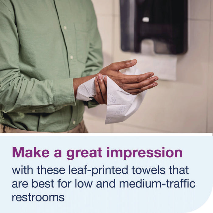 Xpress Compressed Multifold Hand Towels, 1-Ply, 8.3 x 9.45, White, 200/Pack, 12 Packs/Carton