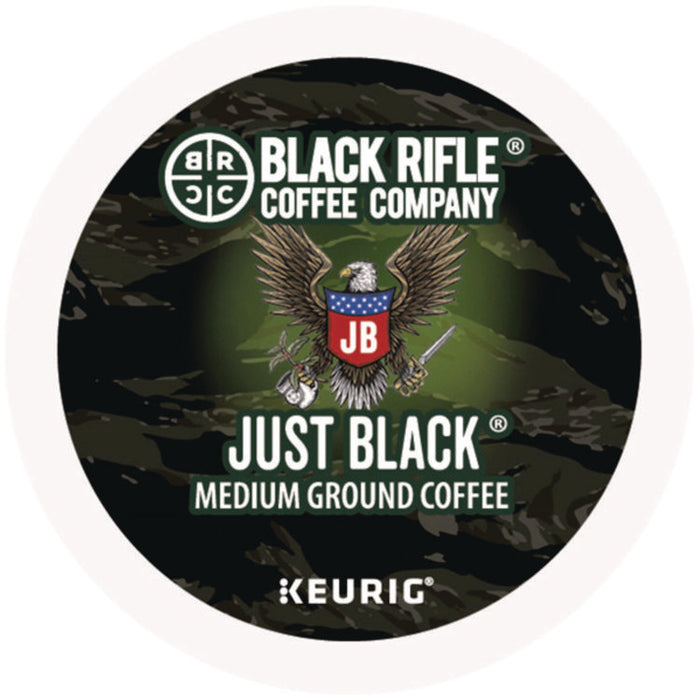 Just Black Coffee K-Cups, 88/Carton