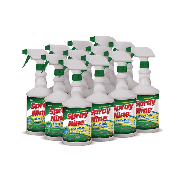 Heavy Duty Cleaner/Degreaser/Disinfectant, 32 oz Trigger Spray Bottle