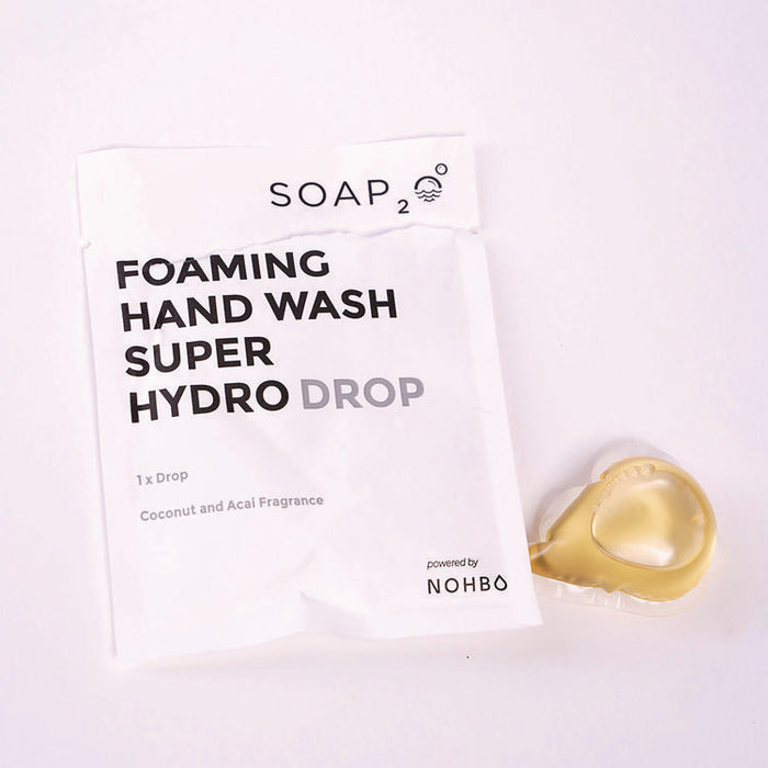 Foaming Super HydroDrop, Coconut Acai Scent, 500 mL Pump Refill, 4/Pack