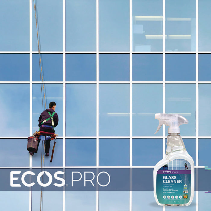 Glass Cleaner, 32 oz Spray Bottle, 6/Carton