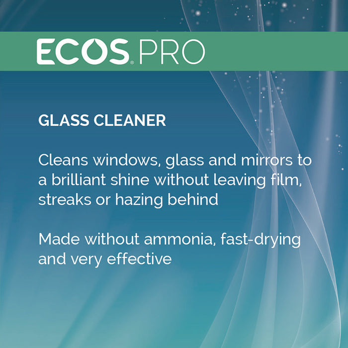 Glass Cleaner, 32 oz Spray Bottle, 6/Carton