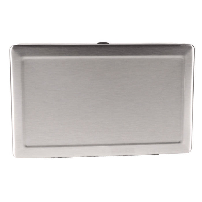 Surface-Mounted Paper Towel Dispenser, 12.13 x 6.13 x 7.25, Satin Stainless Steel