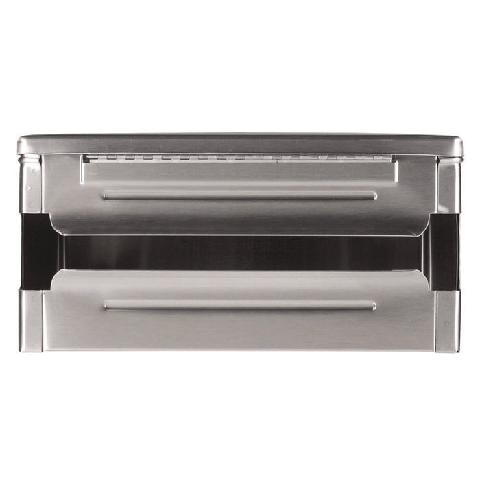 Surface-Mounted Paper Towel Dispenser, 12.13 x 6.13 x 7.25, Satin Stainless Steel