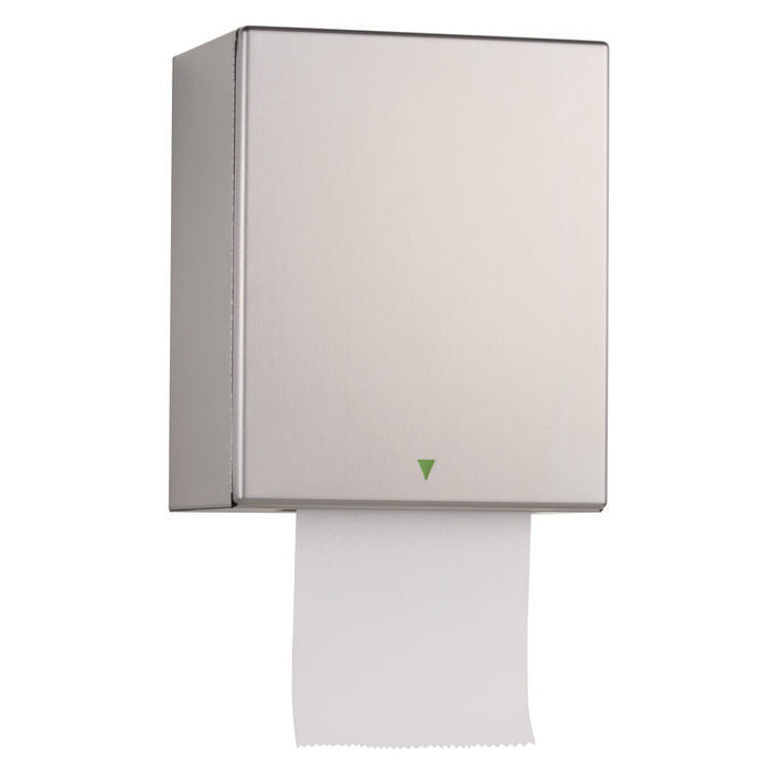 ClassicSeries Surface-Mounted Automatic Roll Paper Towel Dispenser, 12.63 x 9.06 x 15.5, Satin Stainless Steel